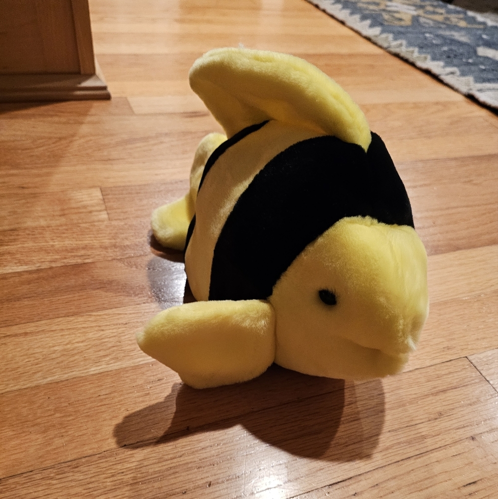 Ty Bubbles the fish large beanie baby